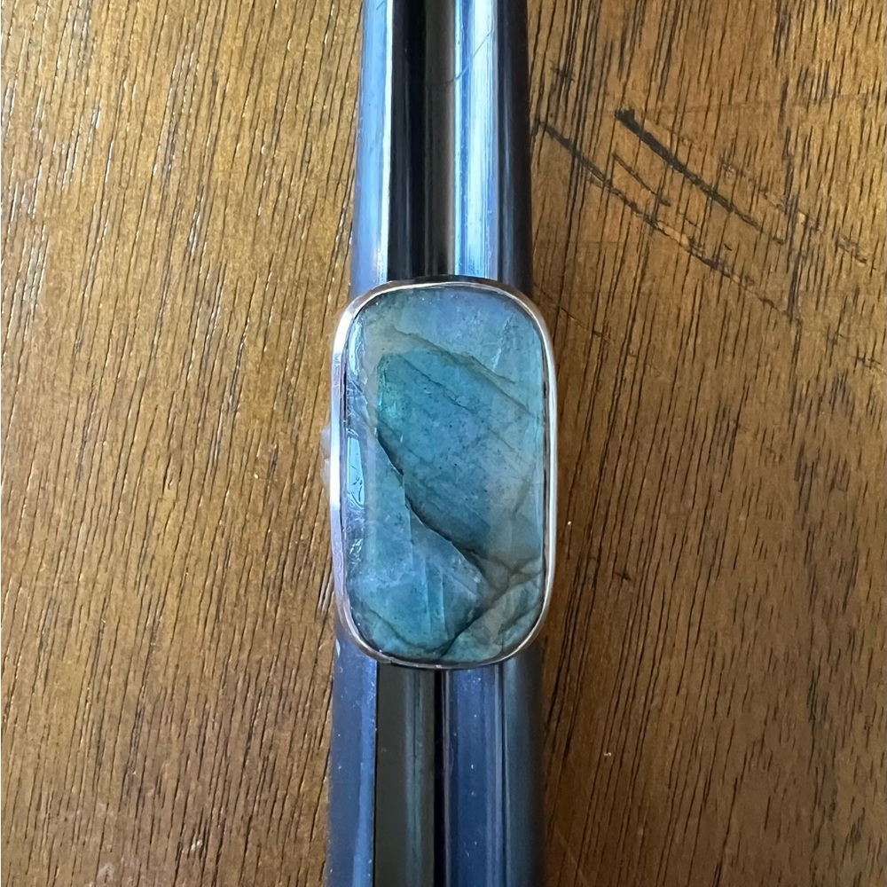 Sterling Silver Labradorite Ring